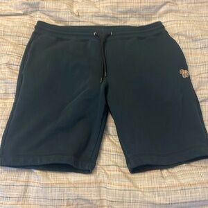 Paul Smith navy cotton shorts.